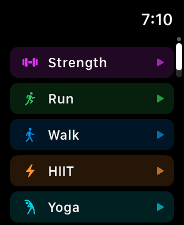extraFit Watch stats